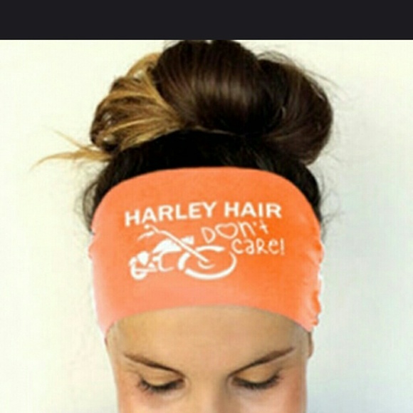 Accessories - Last One* Orange Harley Hair Headband NWT